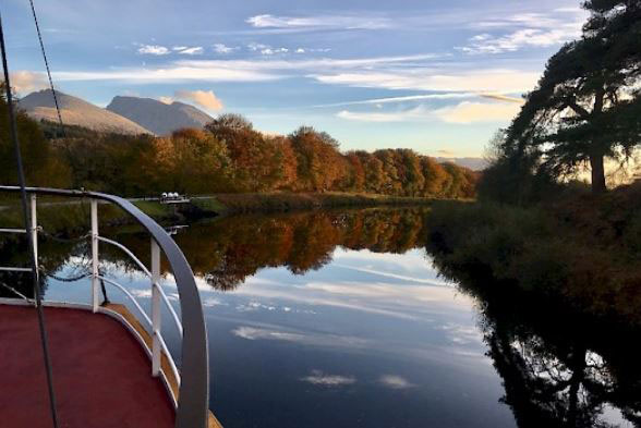 caledonian canal cruise and wedding boat hire