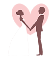 Wedding Couple Logo